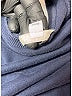 Burberry 100% Baumwolle Solid Blue Elbow patch pullover sweater Size 14 - photo 6