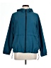 Forever 21 100% Polyester Solid Teal Windbreaker Size L - photo 1