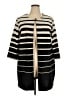 Danny And Nicole Stripes Ivory Coat Size 18 - photo 1