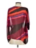 Express 100% Polyester Burgundy 3/4 Sleeve Blouse Size S - photo 2