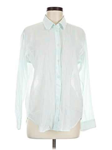 Ines de la Fressange for Uniqlo Long Sleeve Blouse (view 1)