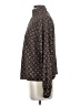 Shein 100% Polyester Paisley Brown Long Sleeve Blouse Size 4 - photo 5