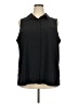Athleta Black Sleeveless Button-Down Shirt Size 2X - photo 1