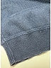 Burberry 100% Baumwolle Solid Blue Elbow patch pullover sweater Size 14 - photo 9
