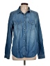 Hinge Blue Long Sleeve Button-Down Shirt Size L - photo 1