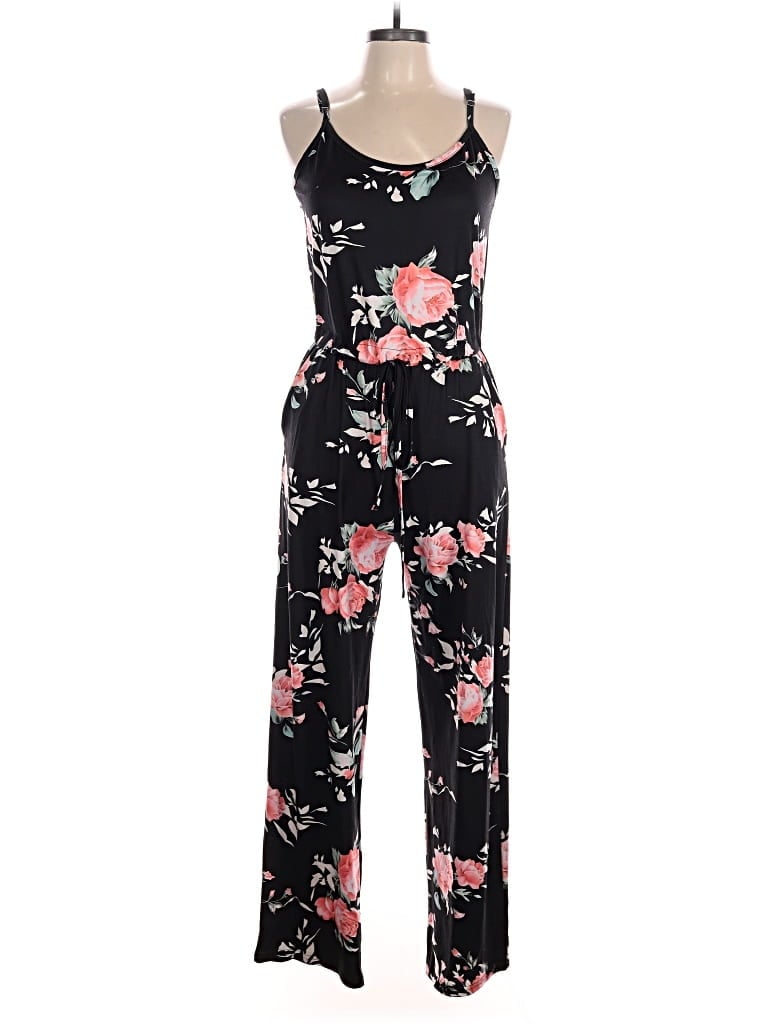 Pre-owned Unbranded Jumpsuit In Black