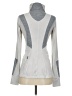 Lululemon Athletica White Gray Track Jacket Size 4 - photo 2