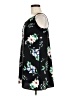 Primark 100% Polyester Floral Black Casual Dress Size 8 - photo 5