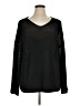 Unbranded 100% Polyester Black Pullover Sweater Size XL - photo 1