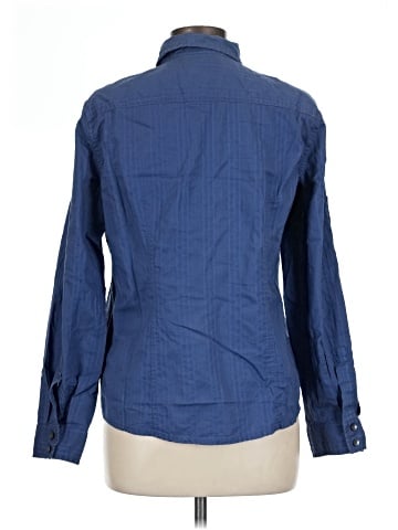 Liz Claiborne Long Sleeve Button-Down Shirt (view 2)