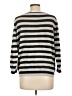 Joseph A. Stripes Gray Pullover Sweater Size L - photo 2