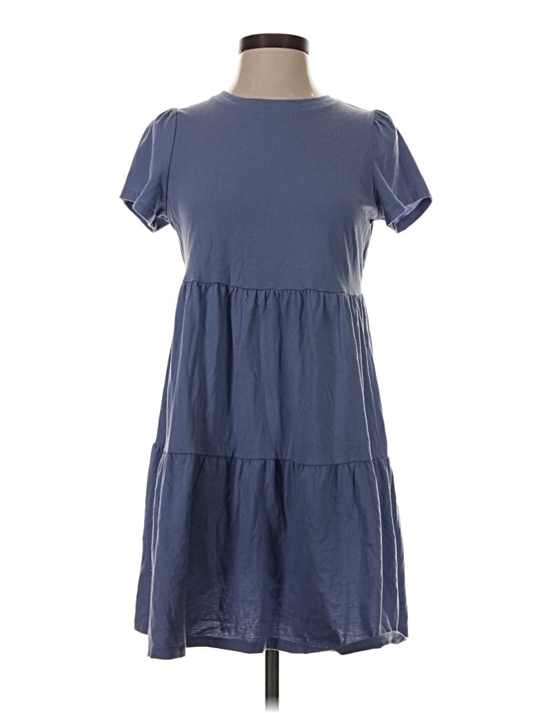 Pre-owned Gap Casual Dress In Blue