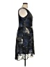 DKNY 100% Polyester Graphic Blue Cocktail Dress Size 14 - photo 4