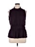Calligraphie 100% Polyester Purple Sleeveless Blouse Size XL - photo 1