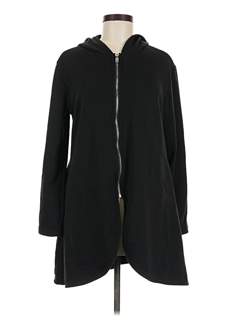 Pre-owned Zeagoo Zip Up Hoodie In Black