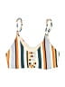 Maaji Stripes Ivory Swimsuit Top Size M (estimated) - photo 1