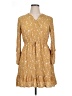 Dolan Paisley Tan Casual Dress Size XL - photo 1