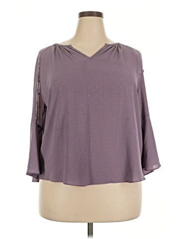 Jennifer Lopez 3/4 Sleeve Top (view 1)