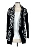 DKNYC Damask Black Cardigan Size M - photo 1
