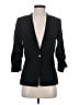 H&M 100% Polyester Black Blazer Size 2 - photo 1