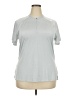 Lady Hagen Silver Short Sleeve Polo Size XXL - photo 1