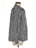 Talbots 100% Cotton Checkered-gingham Blue Long Sleeve Button-Down Shirt Size M - photo 4