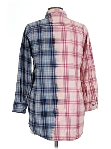 Urban Renewal 3/4 Sleeve Button-Down Shirt (view 2)