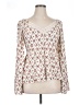 Daytrip 100% Rayon Ivory Long Sleeve Blouse Size XL - photo 1