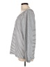 Ann Taylor LOFT Silver Long Sleeve Top Size L - photo 5