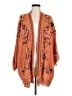 Curations 100% Viscose Orange Kimono Size Med - Lg - photo 1