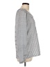 Ann Taylor LOFT Silver Long Sleeve Top Size L - photo 4