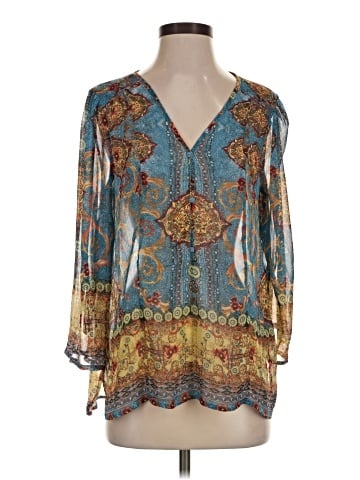 Mushka by Sienna Rose 3/4 Sleeve Blouse (view 1)