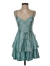 B. Darlin Teal Cocktail Dress Size 5 - 6 - photo 1