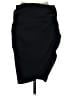 Helmut Lang 100% Polyester Solid Black Casual Skirt Size 12 - photo 1