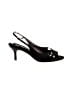Nina Black Sandals Size 8 1/2 - photo 1