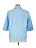 DCC Blue 3/4 Sleeve Blouse Size 1X - photo 2