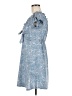 Timing Paisley Blue Cocktail Dress Size M - photo 5