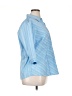 DCC Blue 3/4 Sleeve Blouse Size 1X - photo 4