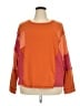Unbranded Color Block Orange Pullover Sweater Size 2X - photo 1