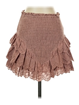 Olivaceous Casual Skirt