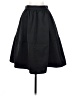 Express Solid Black Formal Skirt Size 4 - photo 1