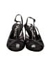 Nina Black Sandals Size 8 1/2 - photo 2