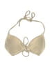 Unbranded Metallic Gold Swimsuit Top Size S - photo 1