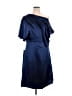 Unbranded 100% Polyester Blue Cocktail Dress Size 16 - photo 1
