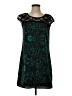 Express Paisley Teal Cocktail Dress Size S - photo 1