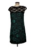 Express Paisley Teal Cocktail Dress Size S - photo 2