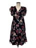 Calvin Klein Floral Black Cocktail Dress Size 8 - photo 1
