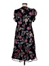 Calvin Klein Floral Black Cocktail Dress Size 8 - photo 2
