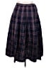Pendleton 100% Virgin Wool Plaid Blue Wool Skirt Size 16 - photo 1