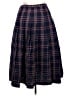 Pendleton 100% Virgin Wool Plaid Blue Wool Skirt Size 16 - photo 2
